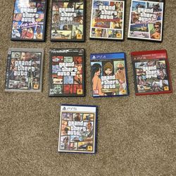 Ps2/ps3/ps4/ps5 GTA Games 15 Each
