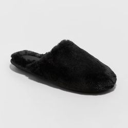 NWT Stars Above Emily Black Slippers L (9/10)