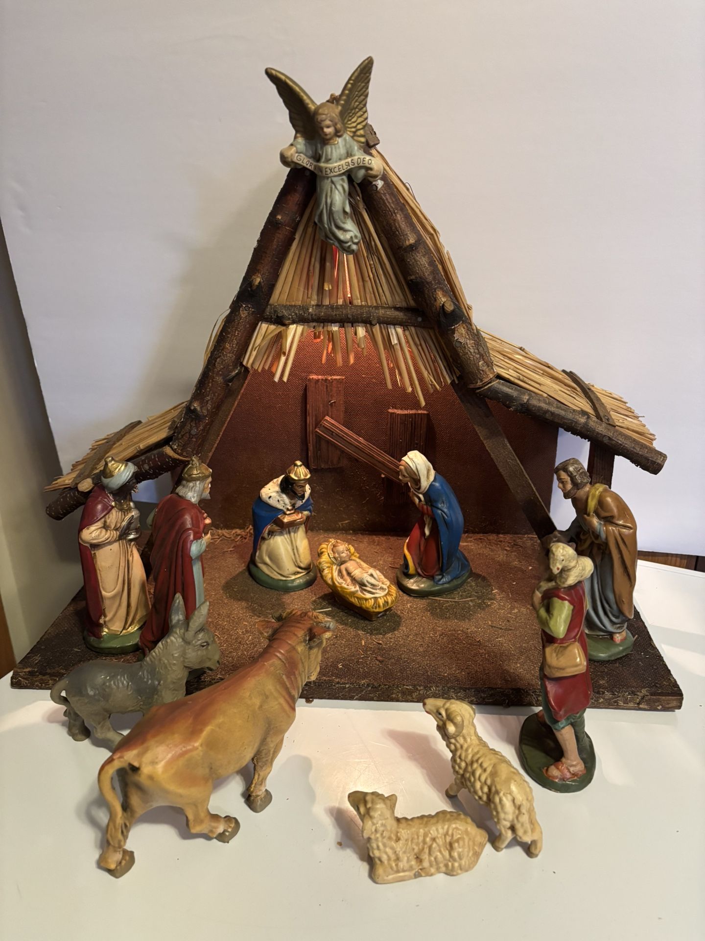 Christmas Nativity display scene display
