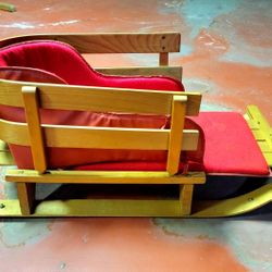 FREE Kids Pull Sled & cushion set.