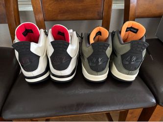 Nike Air Jordan 4 Sneakers – Two Pairs
