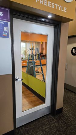 Door: Full-View Glass Insert Door & Frame