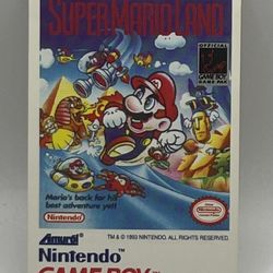 1993 Nintendo Game Boy Super Mario Land #9 of 14 Tip Card Amurol