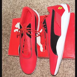 Size 11 Puma Ferrari Shoes 