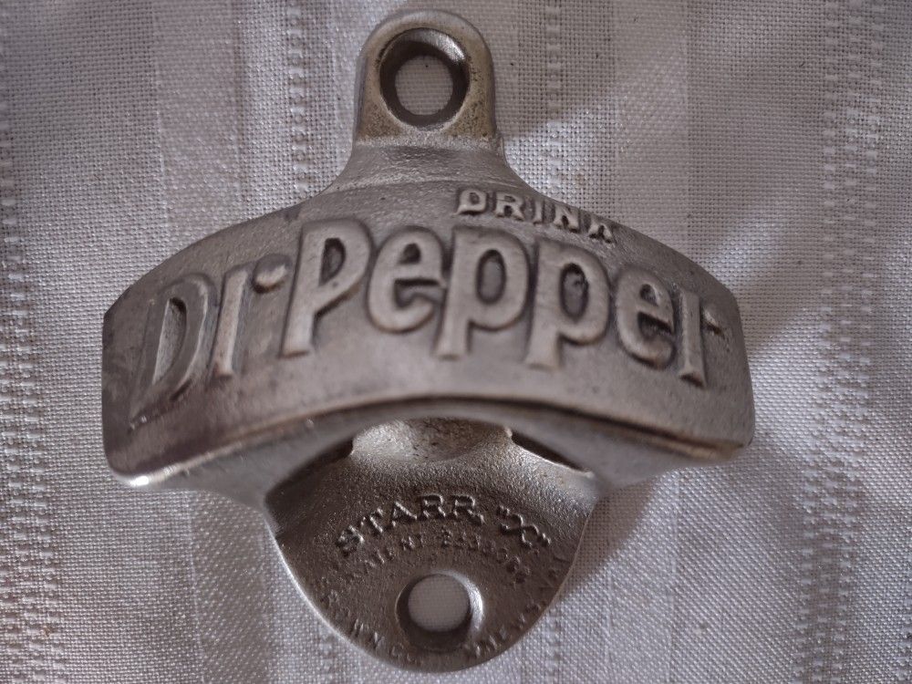 Antique Vintage Dr Pepper Bottle Opener