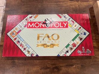 Monopoly F.A.O Schwarz 150th Anniversary