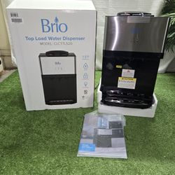 Brio Limited Edition Top Loading Countertop Water Cooler Dispenser with Hot Cold and Room Temperature Water