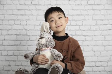 Harfirbe 5X7ft White Brick Photography Background Retro Wooden Floor Portrait Ph