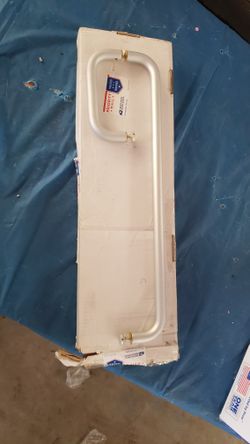 Shower Door Handle And Towel Rack