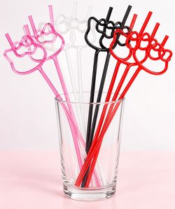 12 Hello Kitty Curly Straws – $7