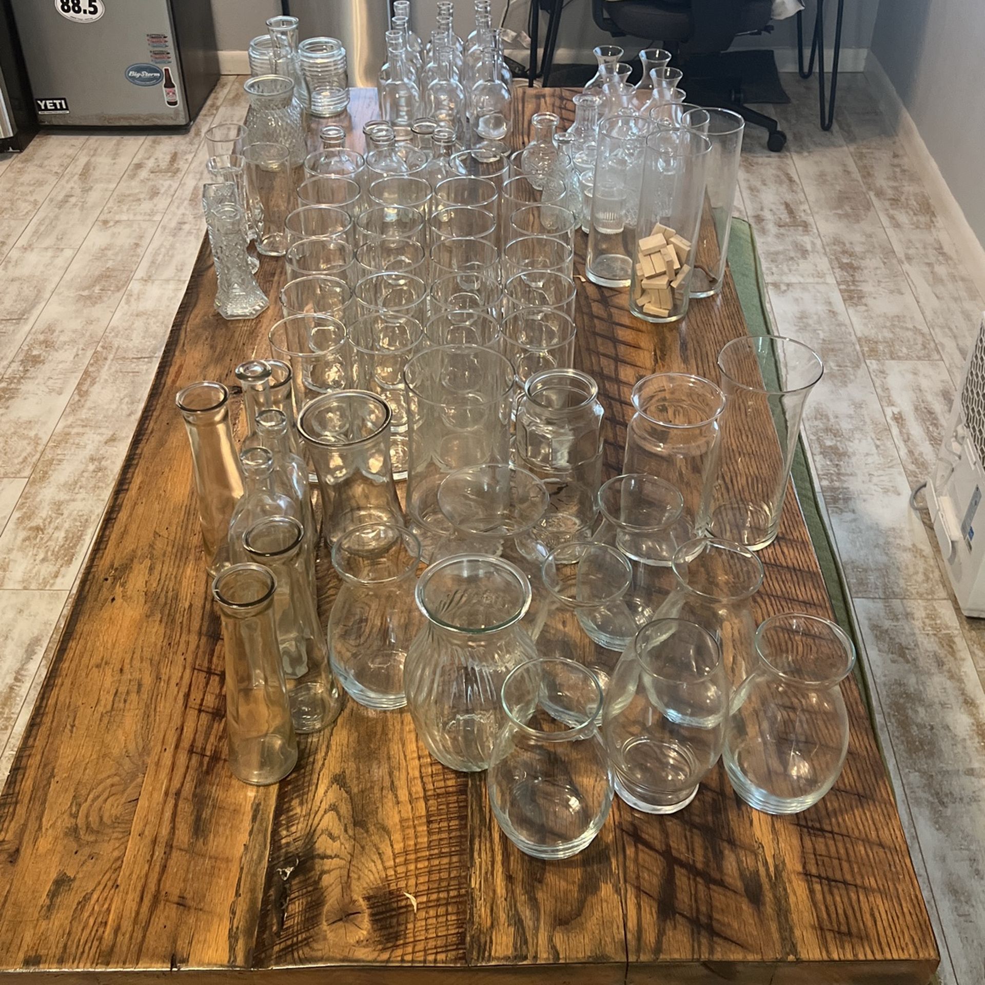 Wedding Glass Vases