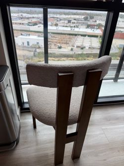 Modern Dining Chair with Wood Frame