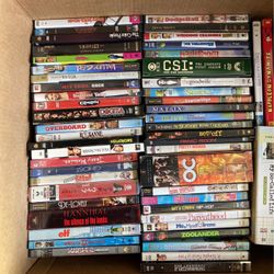 OVER 100 DVDs