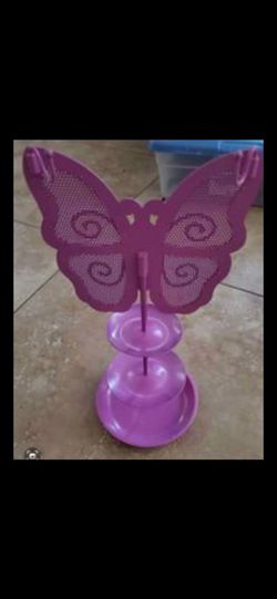 Butterfly jewelry holder