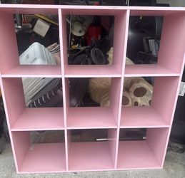 Pink Storage Cubbies