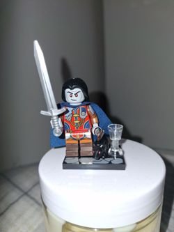 Vampire LEGO Minifigure with Accessories