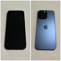 iPhone 15 Pro 128GB Blue Titanium in great condition and unlocked to work on any carrier.