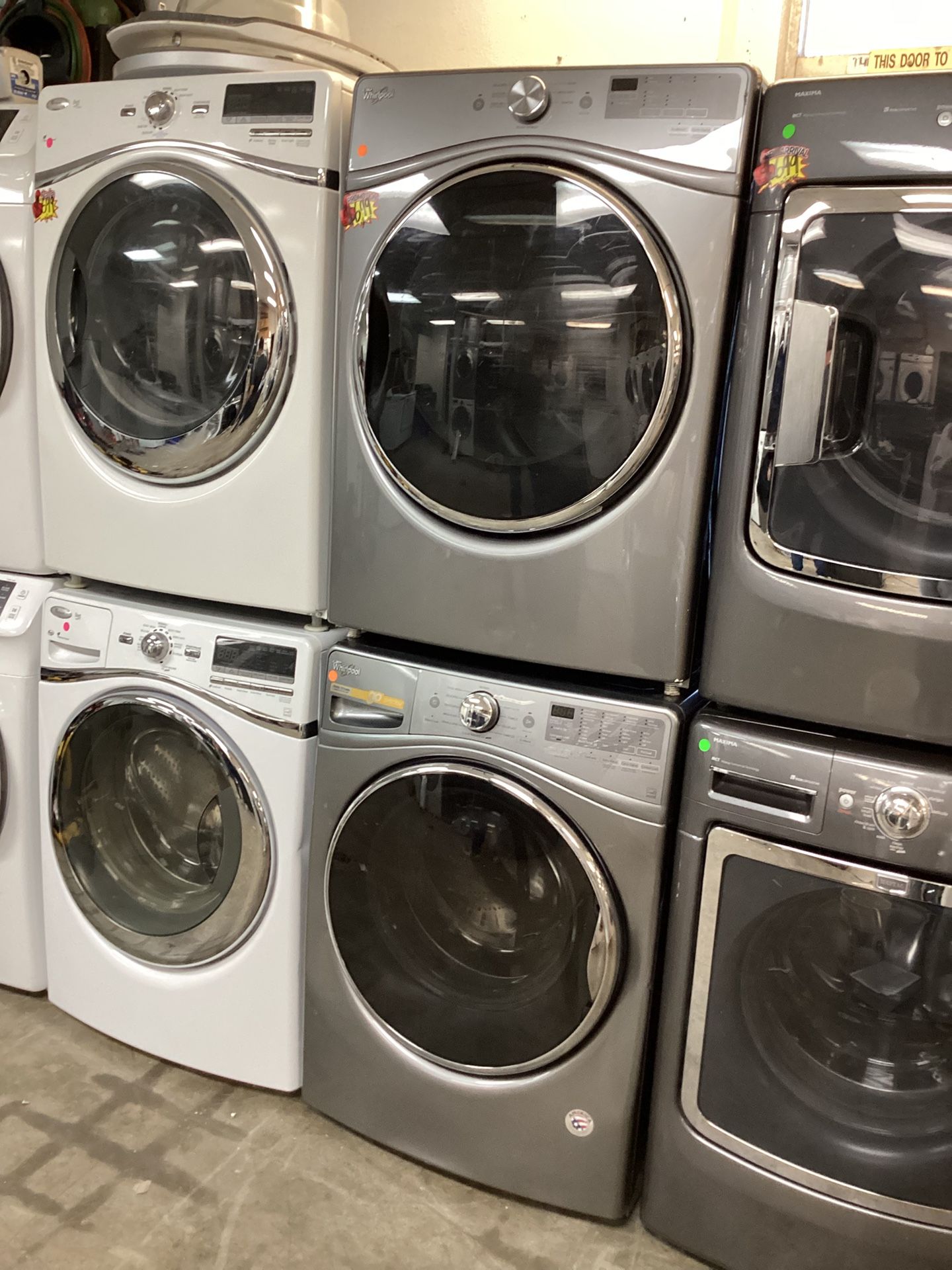 Whirlpool Washer 4.5 Cu Ft And Dryer Gas