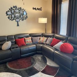 Italian Leather Sofa