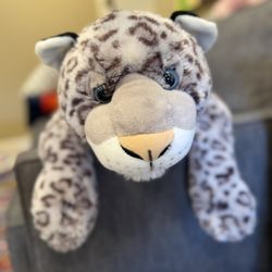 Wild Republic Jumbo Snow Leopard 30" Clean Plush