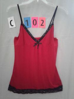 C - 105)     Satin Cami, Star City. $3
