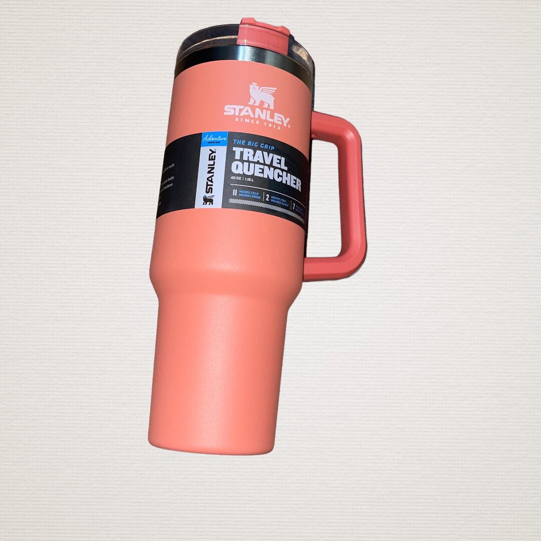 STANLEY The Big Grip Travel Quencher 40 Oz-Grapefruit for Sale in Alta  Loma, CA - OfferUp