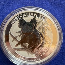 2018 1oz Australia Koala Silver Coin 