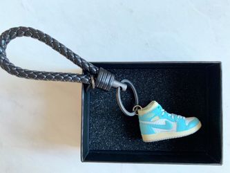 AJ1 Turbo Green Keychain with Box/Bag Set