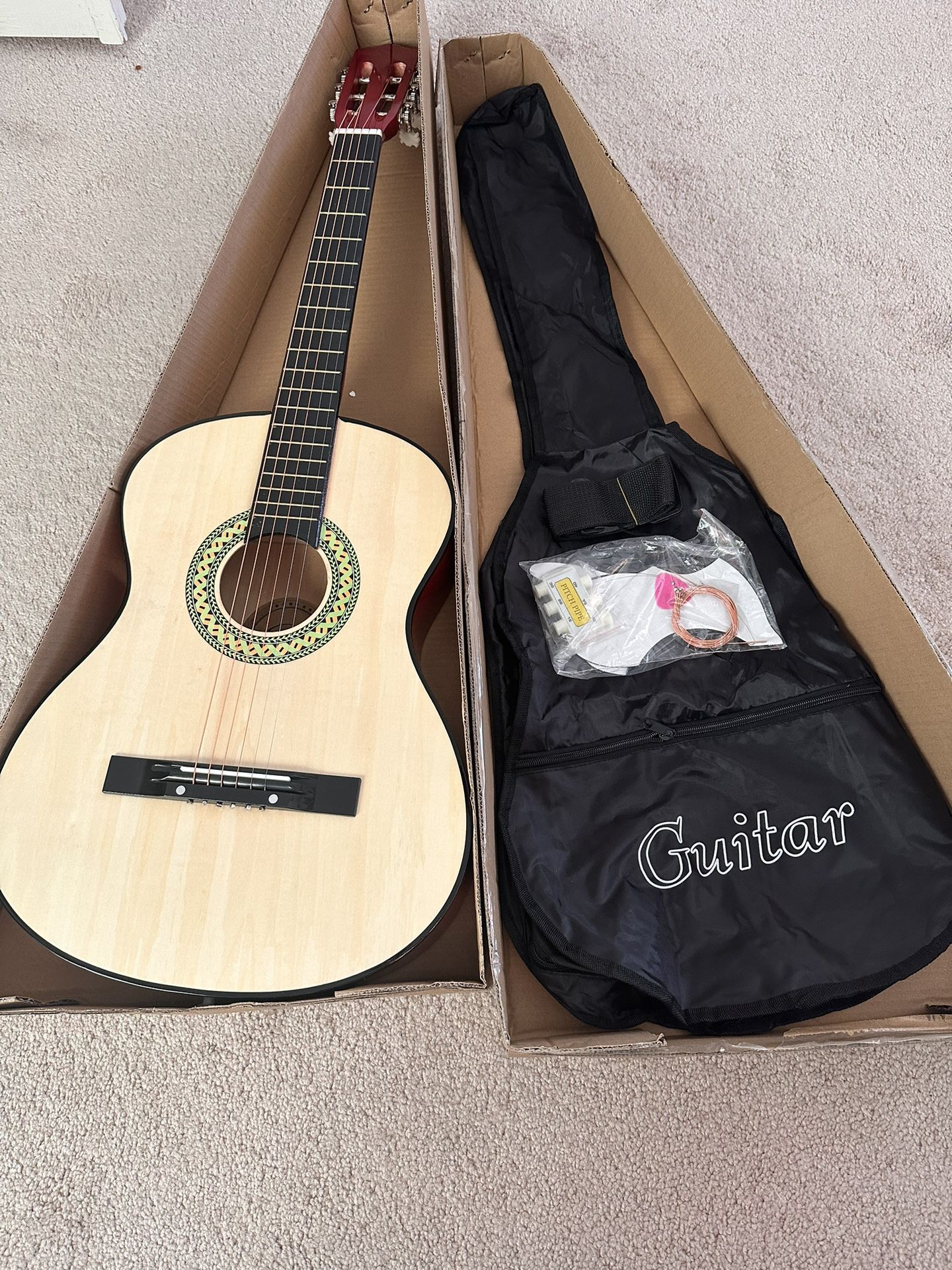 Acoustic Guitar Set - $90 OBO