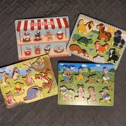 Chunky Wood Puzzles