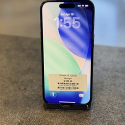 iPhone 15 — 128GB (Black)