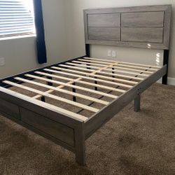 Queen Platform Bed Frame 