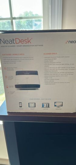 NeatDesk Desktop Scanner with Smart Organization Software