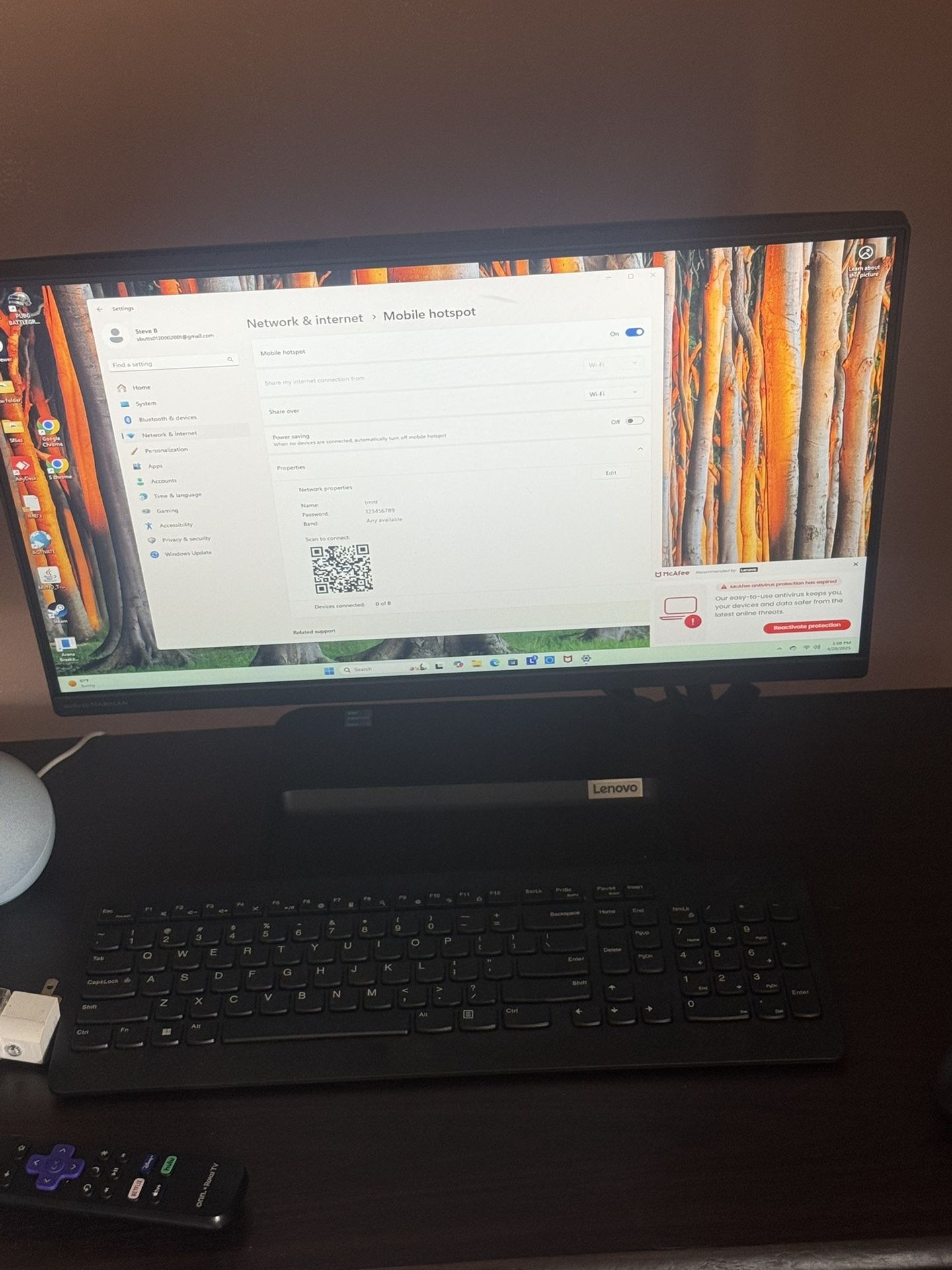 Lenova All In One Pc 8gb Ram