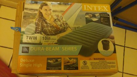 Twin inflable matress