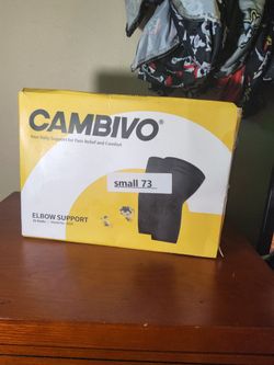 CAMBIVO Elbow Support EB20 Small 73 X2 Packs Pain Relief - Captain's Treasure!