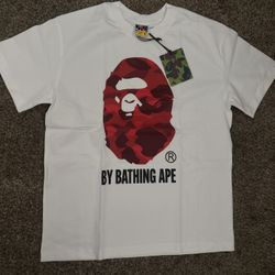 Bathing Ape Red Ape Shirt 