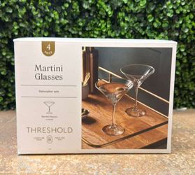 Ñmartini glasses 4 piece