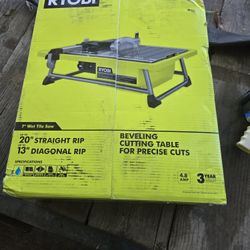 Ryobi Table Tile Saw