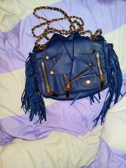 Brand new  Leather jacket motorcycle purse