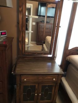 Furniture with mirror