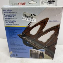 New Easy Heat Roof And Gutter De-Icing Kit 30ft. Must Pickup