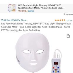 Led Face Mask Light Therapy(new)