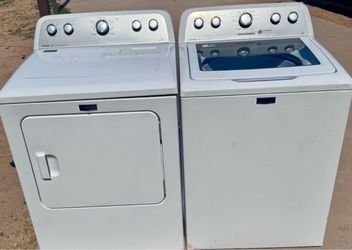 Maytag Bravos Washer and Dryer Set electric