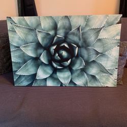 24” X36” Canvas Painting Flower