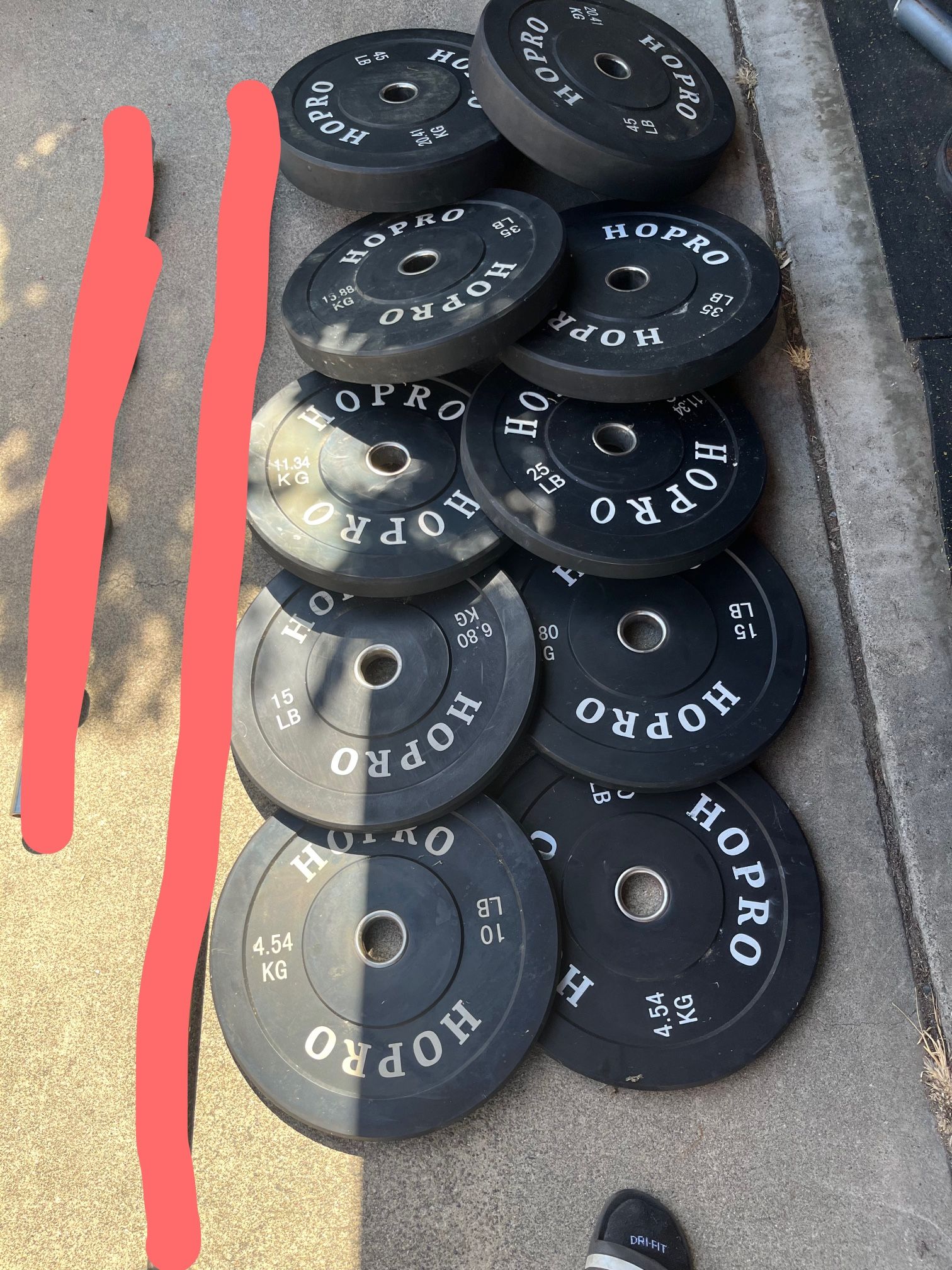 Olympic Weights Bumper plates