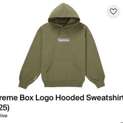 Supreme Box Logo Light Olive Xl …trade 