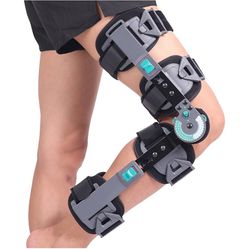 DOUKOM Hinged Knee Brace, Post Op ROM Adjustable Recovery Support For ACL, PCL, MCL, Meniscus Tear & Arthritis, Orthopedic Guard Immobilizer Stabilize