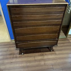 Mid Century Modern American Of Martinsville Highboy Dresser