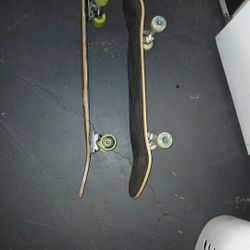 2 Skateboard Setups